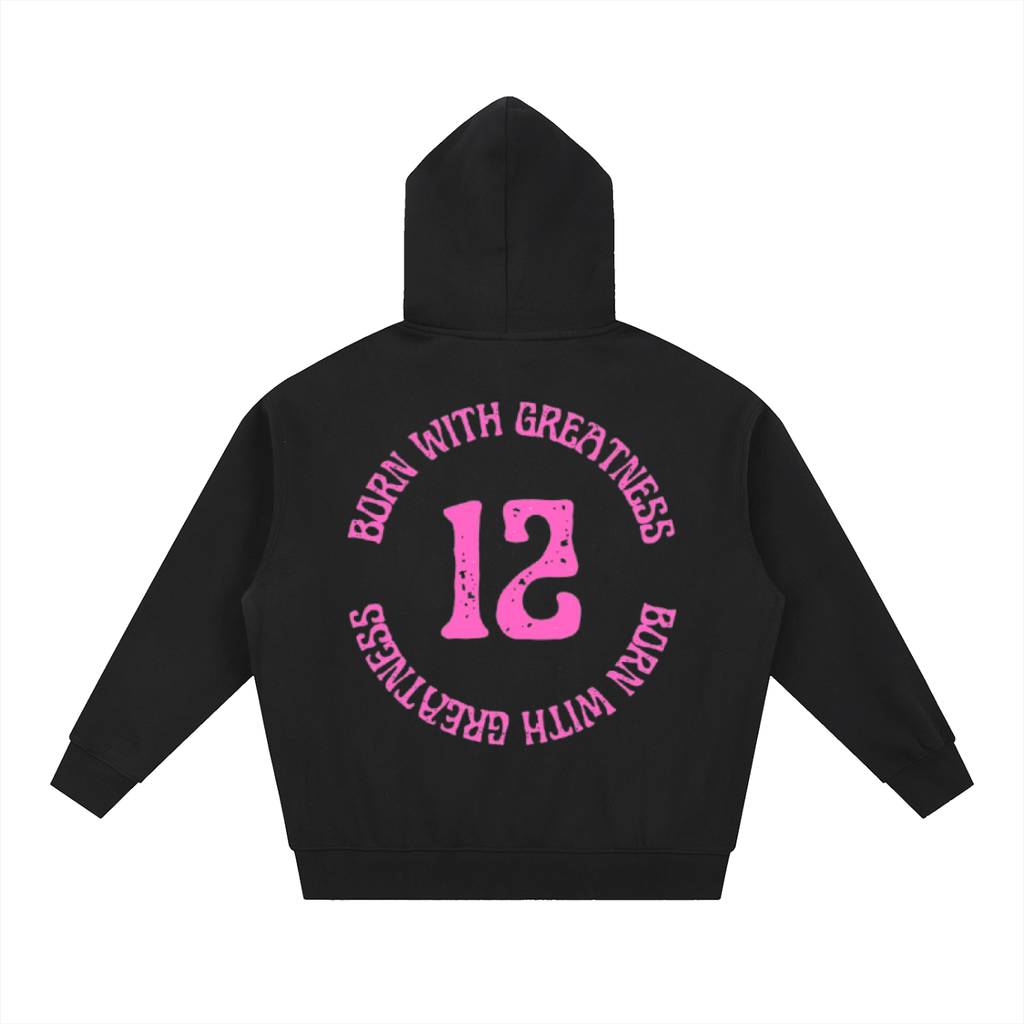 Essential Oversized Fleece Boxy Hoodie