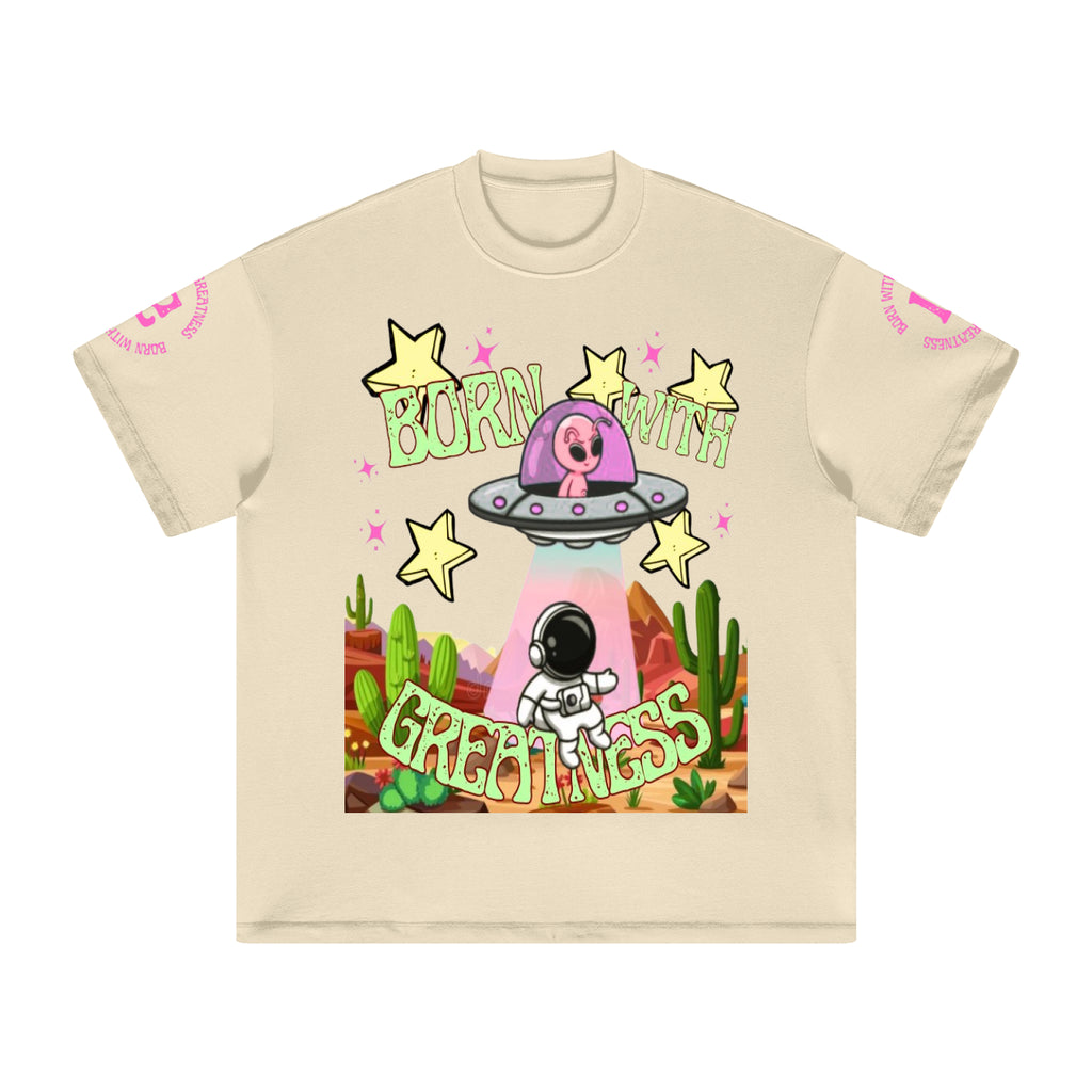 Born With Greatness Alien Astronaut T-Shirt