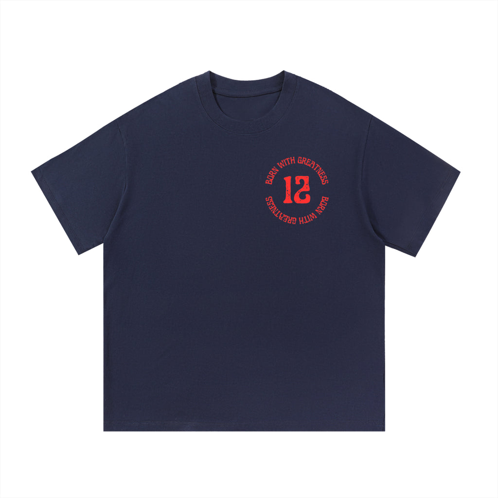 Born With Greatness '12' Heavyweight Tee