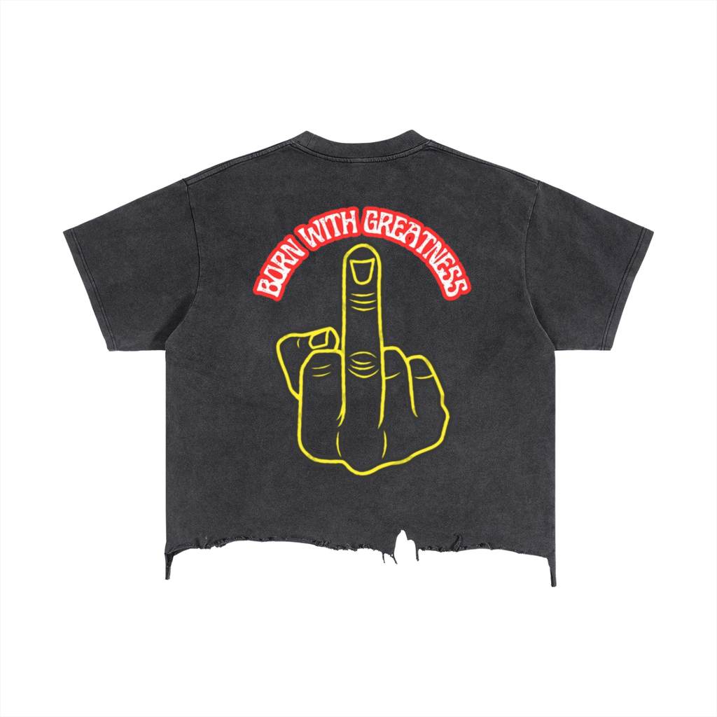 Sorry That I Left Vintage Crop Tee