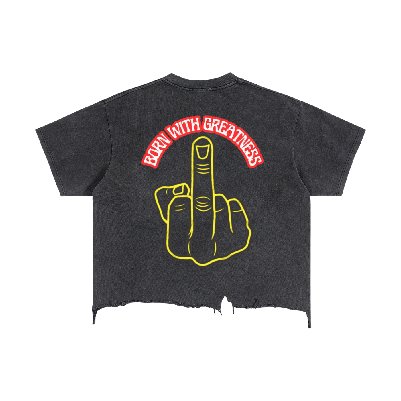 Sorry That I Left Vintage Crop Tee
