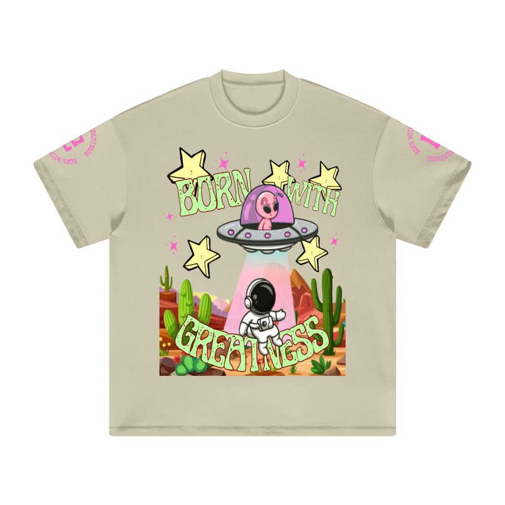 Born With Greatness Alien Astronaut T-Shirt