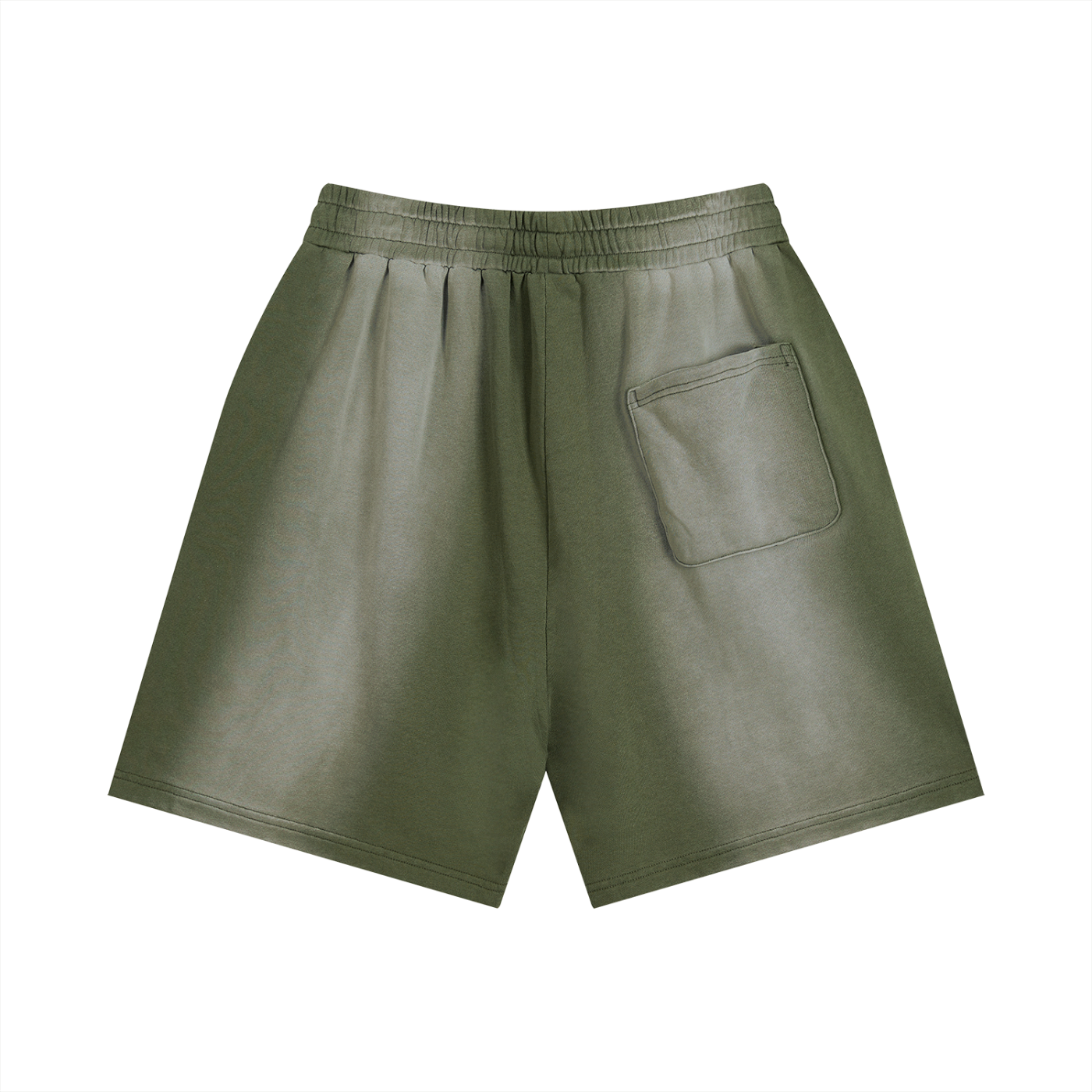 Born With Greatness Heavyweight Distressed Shorts