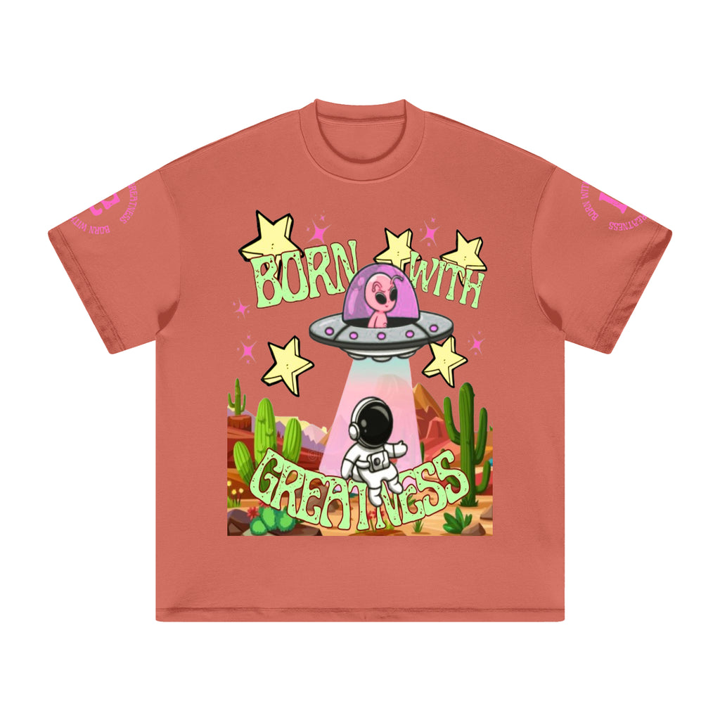 Born With Greatness Alien Astronaut T-Shirt